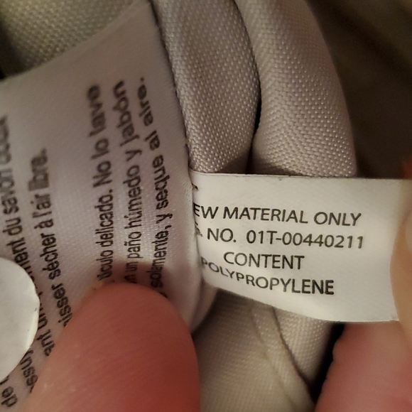 Thirty-one cross body purse bag -flaws Black Maroon - Picture 16 of 16